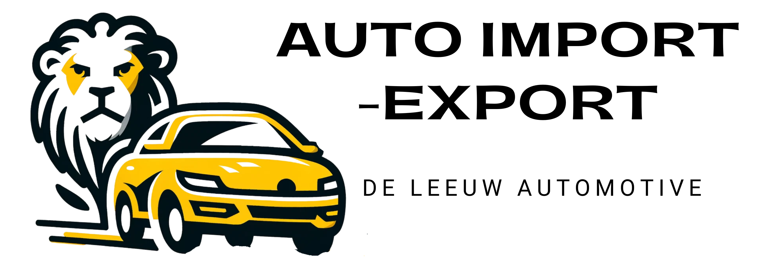 Auto import - export logo - De Leeuw automotive